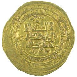 GHAZNAVID: Mahmud, 999-1030, AV dinar (4.07g), Ghazna, AH414