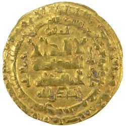 GHAZNAVID: Mas'ud I, 1030-1041, AV dinar (4.14g), Nishapur, AH423