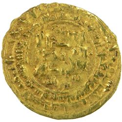 GREAT SELJUQ: Tughril Beg, 1038-1063, AV dinar (2.79g), Nishapur, AH449