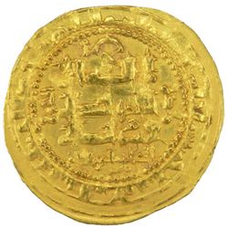 GREAT SELJUQ: Tughril Beg, 1038-1063, AV dinar (2.91g), Madinat al-Salam, AH450 (for 455)