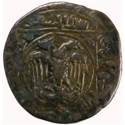 ARTUQIDS OF AMID & KAYFA: Rukn al-Din Mawdud, 1222-1232, AE dirham (10.87g), Amid, AH621