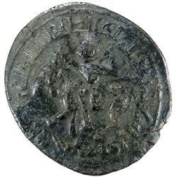 ARTUQIDS OF MARDIN: Artuq Arslan, 1201-1239, AE dirham (10.61g), Mardin, AH626