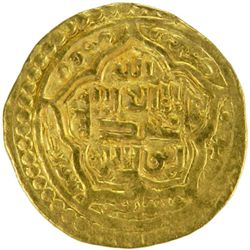 ILKHAN: Uljaytu, 1304-1316, AV dinar (4.13g), al-Basra, AH704