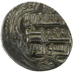 JALAYRIDS: Shaykh Uways I, 1356-1374, AR dinar (2.13g), Wastan, AH(76)6