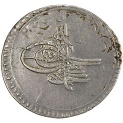 OTTOMAN OCCUPATION: Ahmad III, 1703-1730, AR abbasi (5.31g), Tabriz, AH1115