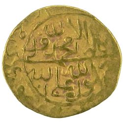 SAFAVID: Tahmasp I, 1524-1576, AV 1/4 mithqal (1.12g), Mashhad, AH960
