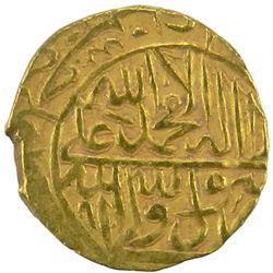 SAFAVID: Tahmasp I, 1524-1576, AV 1/4 mithqal (1.16g), Sabzawar, AH966