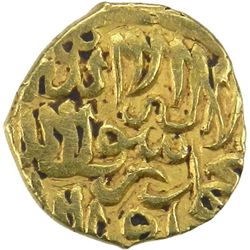 SAFAVID: Tahmasp I, 1524-1576, AV 1/4 mithqal (1.15g), Yazd, AH969