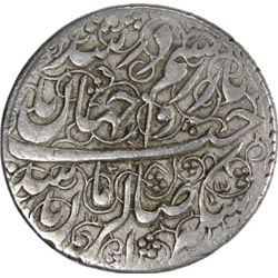 HOTAKI: Azad Khan, 1750-1757, AR abbasi (4.60g), Isfahan, AH1170