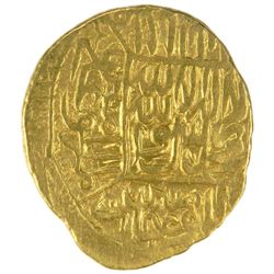 SHAYBANID: 'Abd Allah II, 1583-1598, AV mithqal (4.49g), Herat, ND