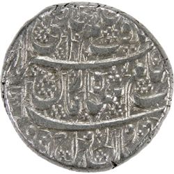 DURRANI: Shah Zaman, 1793-1801, AR rupee (11.46g), Ahmadshahi, AH1214 year 8