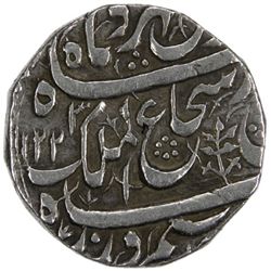 DURRANI: Shah Shuja', 1803-1809/2nd reign, AR rupee (11.40g), Peshawar, AH1223