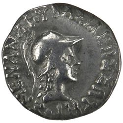 INDO-GREEK: Menander, 155-130 BC, AR drachm (1.90g)