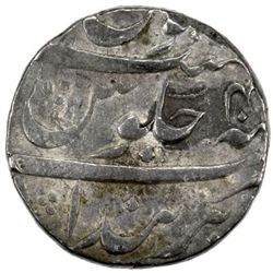 MUGHAL: Shah Alam I, 1707-1712, AR rupee (11.5g), Parenda, AH1122 year 4