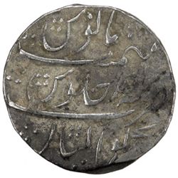 MUGHAL: Rafi-ud-Darjat, 1719, AR rupee (11.37g), Gwalior, year one