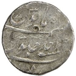 MUGHAL: Rafi-ud-Darjat, 1719, AR rupee (11.53g), Murshidabad, AH1131 year one (ahad)