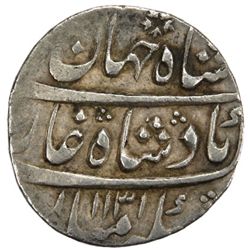 MUGHAL: Shah Jahan II, 1719, AR rupee (11.44g), Lahore, AH1131 year one (ahad)