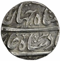 MUGHAL: Shah Jahan III, 1759-1760, AR rupee (11.16g), Shahjahanabad, year one (ahad)