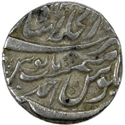 MUGHAL: Shah Jahan III, 1759-1760, AR rupee (11.37g), Shahjahanabad, AH(117)4 year one (ahad)