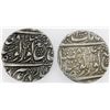 Image 1 : SIKH EMPIRE:LOT of 2 nanakshahi rupees, VS1885//98 and 98 of KM-22.5, ef condition