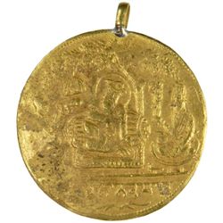SIKH EMPIRE: AV medallion (8.49g), ND