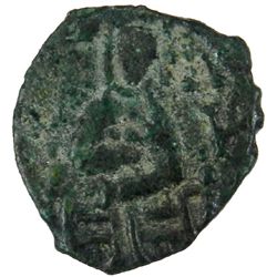 SICILY: Roger II, king, 1130-1154, AE follaro (0.70g)