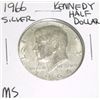 Image 1 : 1966 Kennedy SILVER Half Dollar *MS HIGH GRADE - NICE COIN*!!