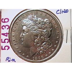 1896-O Morgan Dollar AU50