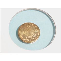 MINIATURE ST GAUDENS GOLD COIN