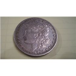 1892-S MORGAN SILVER DOLLAR,XF