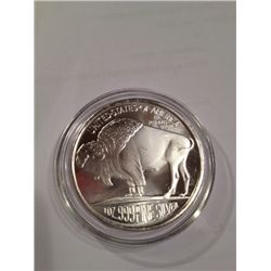 .999 PURE SILVER BUFFALO 1 OZ