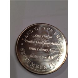 2001 PURE SILVER ROUND 1 OZ