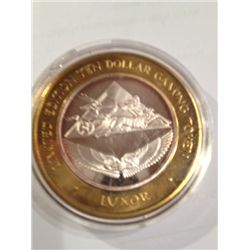 LUXOR.999 PURE SILVER CENTER CHIP