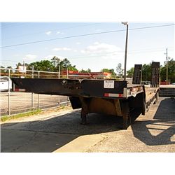 1989 PITTS LB40 TRIAXLE LOWBOY