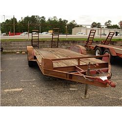 SHOPBUILT 18' T/A TAG TRAILER W/RAMPS (BILL O