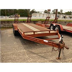 SHOPBUILT 18' T/A TAG TRAILER W/RAMPS (BILL O