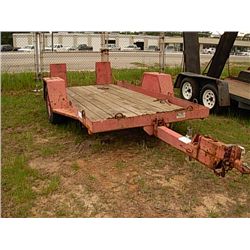 1993 MOBILE 12' S/A TILT TRAILER W/RAMPS