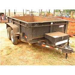 2007 PACE AMERICAN 10' X 6' T/A DUMP TRAILER