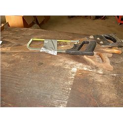 (1) LOT HAND SAWS