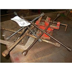 (1) LOT LUG WRENCHES & CLAMPS