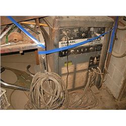 LINCOLN ARC WELDER W/ HELMENTS