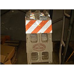 (1) LOT SAFETY REFLECTORS