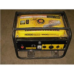 CHAMPION 3500 WATT GENERATOR