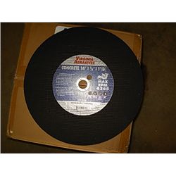 (1) LOT CONCRETE SAW BLADES