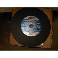(1) LOT CONCRETE SAW BLADES