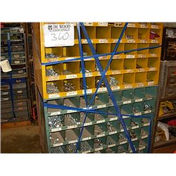 (1) LOT BOLTS BINS W/CONTENTS