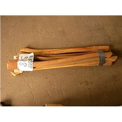 (1) LOT AXE HANDLES