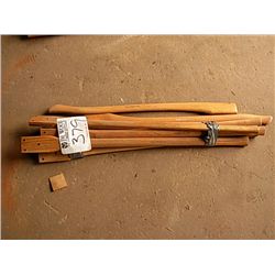 (1) LOT AXE HANDLES