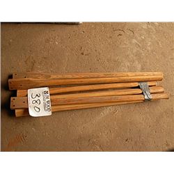 (1) LOT AXE HANDLES