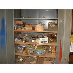 METAL CABINET W/PARTS